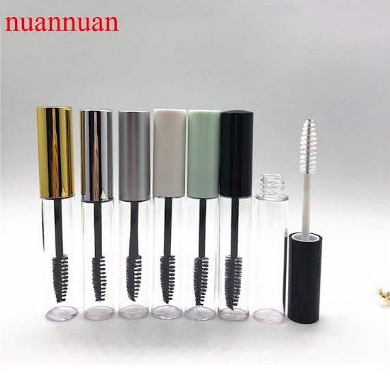 [Hàng Mới Về] Lọ Rỗng Đựng Mascara Có Nắp Đậy 9 Màu Tùy Chọn 10Ml Tiện Dụng