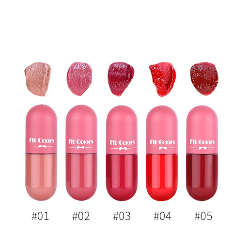 Title 8, Mini Capsule Lip Color 5 Color Case Velvet Matt...