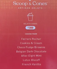 Scoop & Cones - Artisan Gelato menu 3