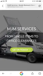 MJM Waste Services Logo