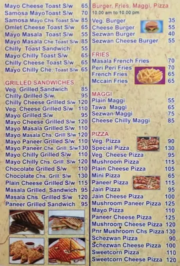 New Shri Krishna Bhojnalay menu 