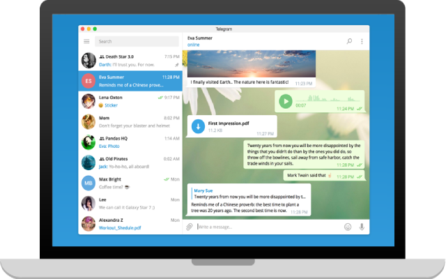 Telegram For PC - Windows and Mac Preview image 1