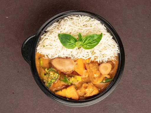 Thai Red Chicken Curry Meal Bowl