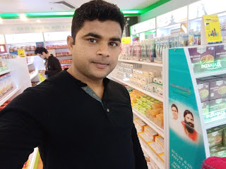 Amit Kumar at Patanjali Store, Shahabad Mohammadpur,  photos