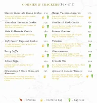 La Petit Boulangerie menu 8