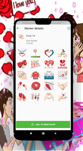 New Love  Couple Stickers For WAStickerApps