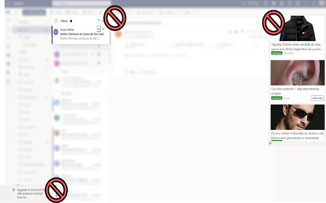 Outlook Ad Blocker chrome extension