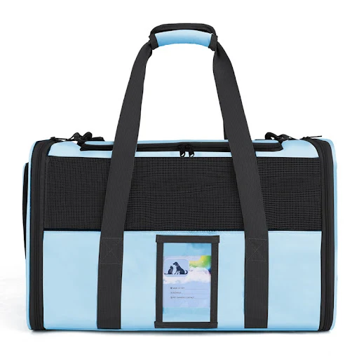 Dog Carrier Bag Soft Side Backpack Cat Pet Carriers Airline Approved Transport Dog Outgoing Travel Bags For Small Dogs 