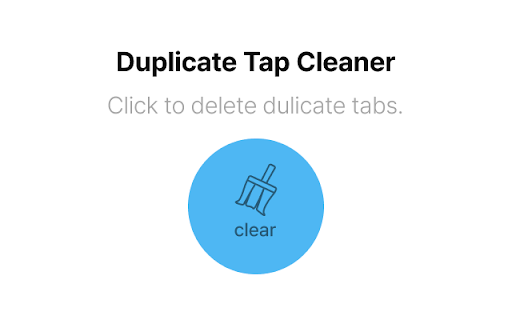 duplicate tab cleaner