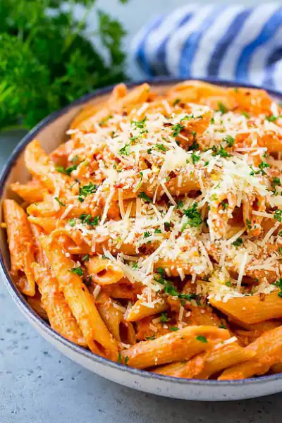 Cheese Penne Mix Sauce Pasta