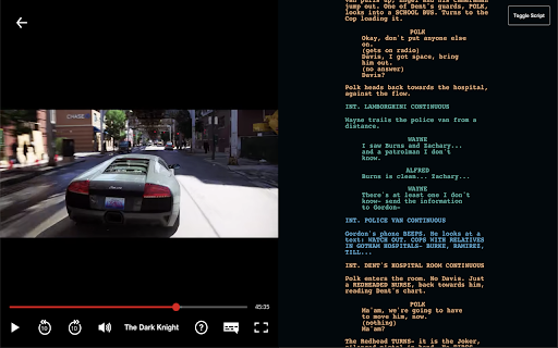 ScreenplaySubs - Netflix with Screenplays