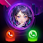 Call Screen Theme: Color Phone icon