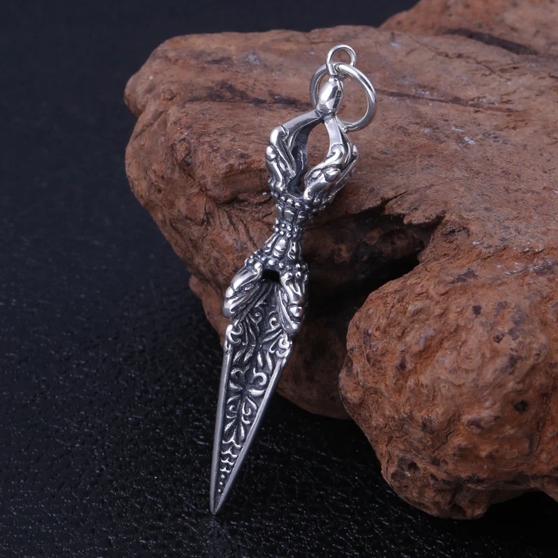 Muški i Ženski Vajra Privesak Duhovna Zaštita Budistički Simbol Sveti Nakit Amulet Mira i Ravnoteže