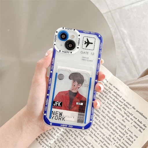 Title 2, Soft Card Cover Air Ticket Phone Case, stylishl...