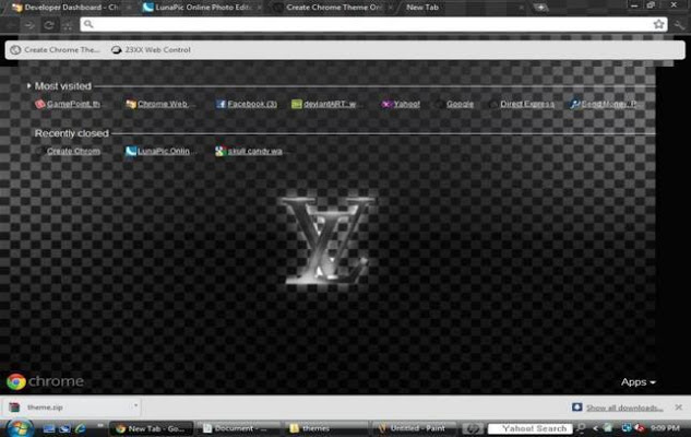 louis vuitton Chrome Themes - ThemeBeta