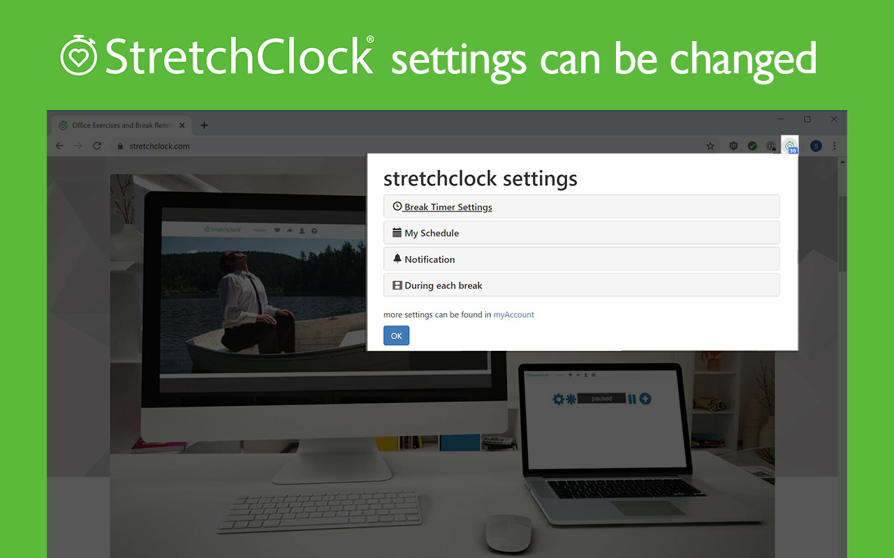 StretchClock - Break Reminder and Office Yoga Preview image 5