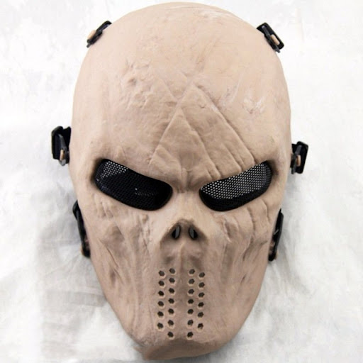 Title 2, Máscara Táctica de Calavera Protección Facial C...