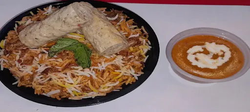 Chicken Seekh Kebab Biryani Bowl