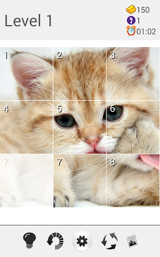 Cat Slide Puzzle