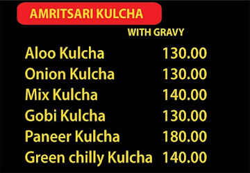 Miss Thali menu 