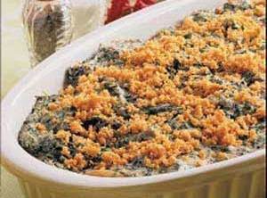 Creamy Spinach Casserole_image