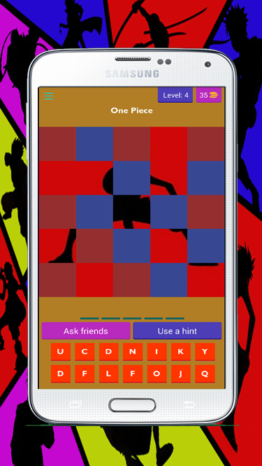 Anime quiz games Screen 3