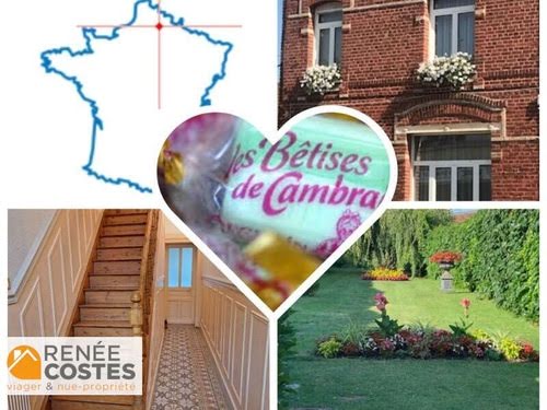 Vente viager 5 pièces 120 m² à Cambrai (59400), 23 650 €