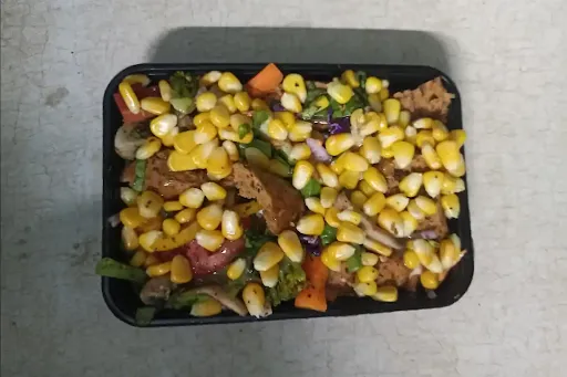 Corn And Kebab Salad