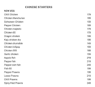 Pan Asian menu 1