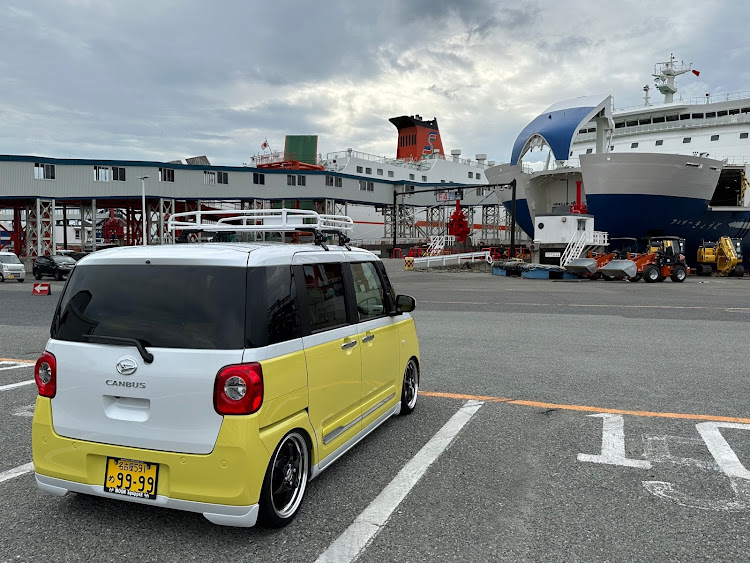 ムーヴキャンバスのいつもイイネ&コメントありがとうございます🙇‍♂️・660family・関節フレンズ☝️・最後の九州車楽まつり・会いたい人に会いに行くに関するカスタム事例の投稿画像3枚目