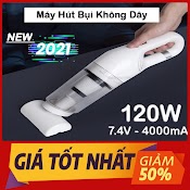 Máy Hút Bụi Không Dây Cầm Tay Công Suất 15000Pa, Máy Hút Bụi Sàn Nhà, Ô Tô Vacuum Cleaner Mẫu Mới 2022 - Bh 12Tháng