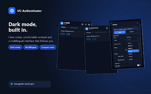 UU Authenticator: TOTP, 2FA & Cloud Sync screenshot 2