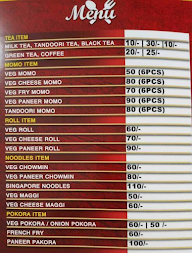 Bn's Corner menu 1