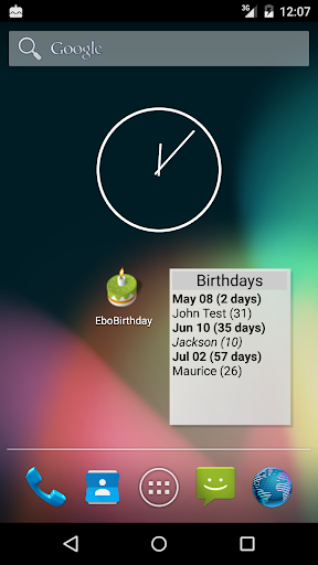 EboBirthday screenshot 2