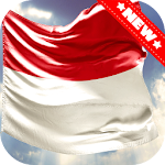 Cover Image of Download Indonesia Flag Wallpaper 2.0 APK