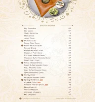 Kaveri's menu 3