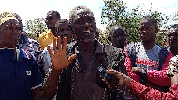 Resident Masha Kazungu in Kanjaocha village, Samburu, in Kwale county on Wednesday, May 8, 2024.