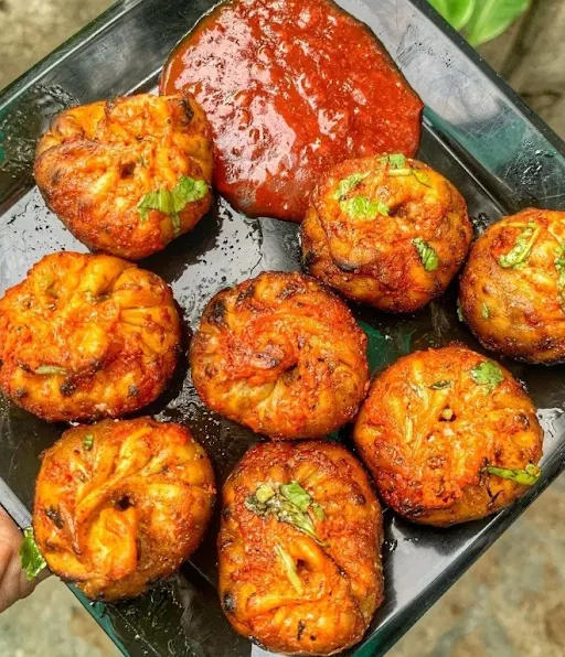 Veg Tandoori Peri Peri Momos