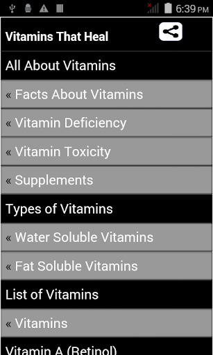 Vitamins That Heal