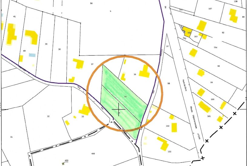  Vente Terrain à bâtir - 4 127m² à Orléat (63190) 