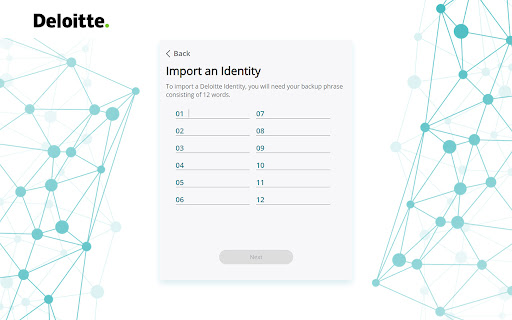 Deloitte Credentials Wallet