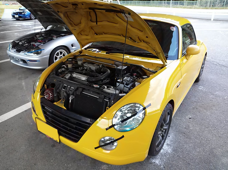 しょうさんが投稿したL880Kコペン・初マイカー・冬眠解除宣言？に関するカスタム事例の投稿画像1枚目