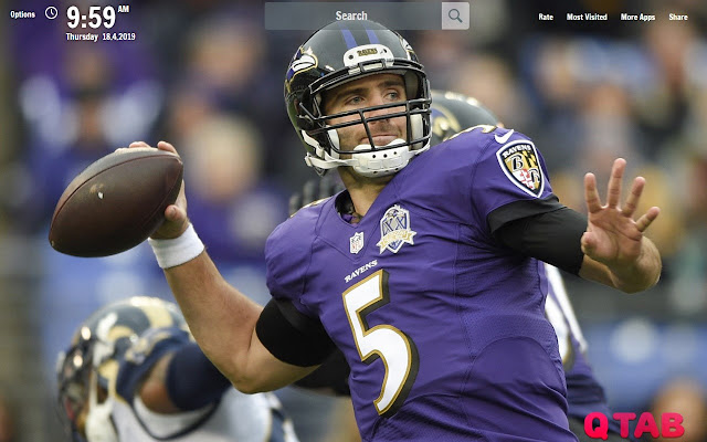 Baltimore Ravens New Tab Wallpapers