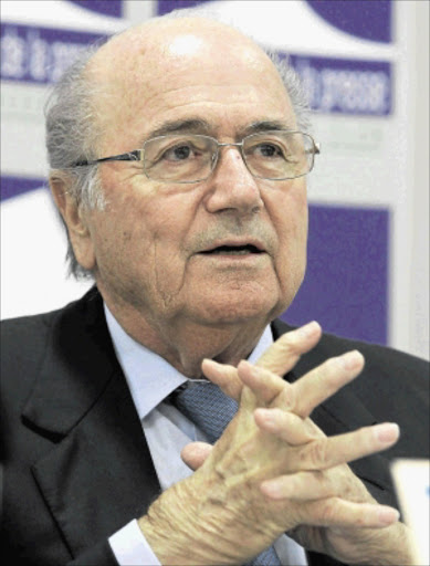 STEPPING IN: Sepp Blatter