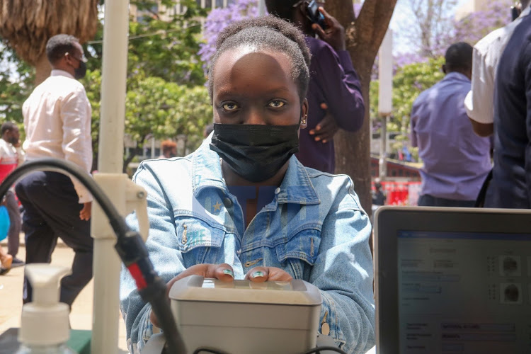 Low voter registration turnout at a centre near Kenya National Archives on Monday 1, November. The exercise is coming to an end on Tuesday./WILFRED NYANGARESI