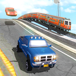 Cover Image of Baixar Train vs Car Racing 2 jogador 1.3 APK