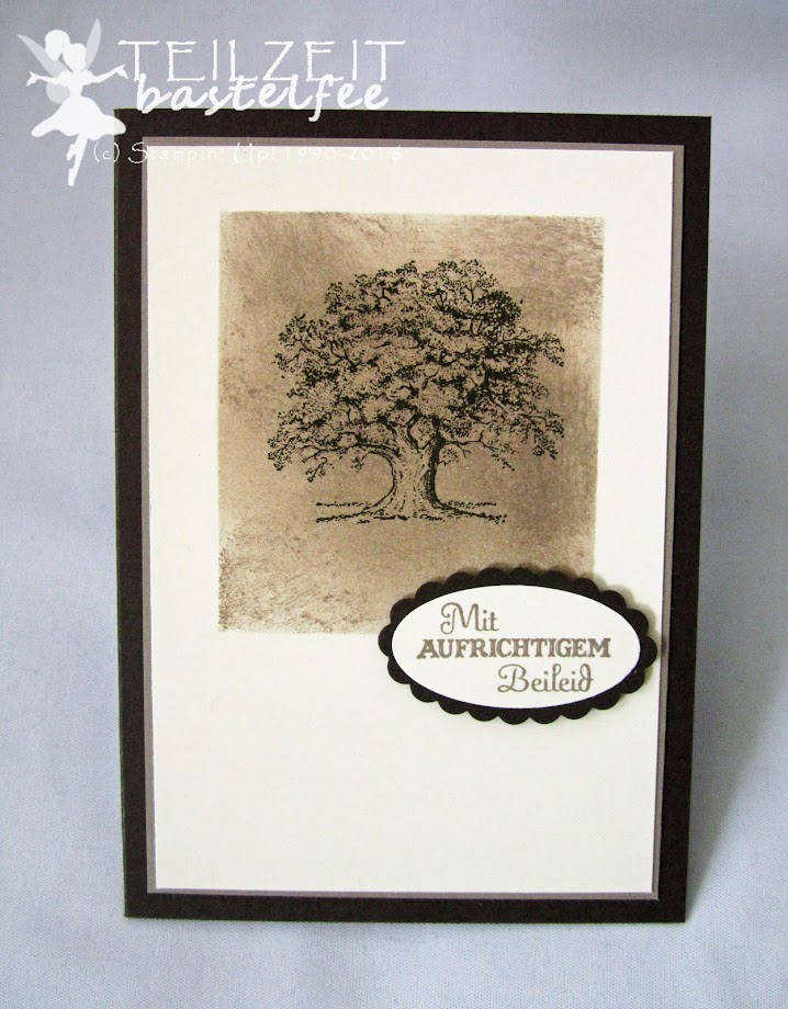 Stampin' Up! - In{k}spire_me #303, Trost in der Trauer, condolence card, Trauerkarte, Beileidskarte, Lovely as a Tree