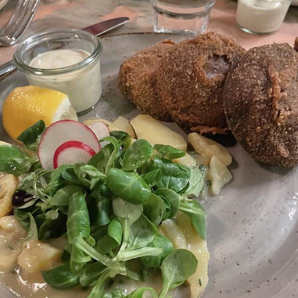 Portobello schnitzel