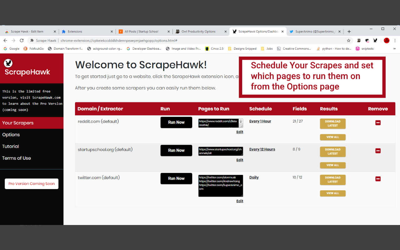 Scrape Hawk Preview image 3