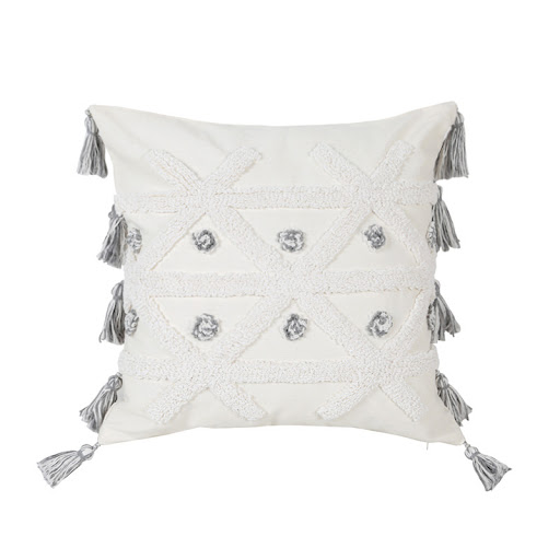 Title 1, Embroidered Tufted Pillowcase. Experience super...